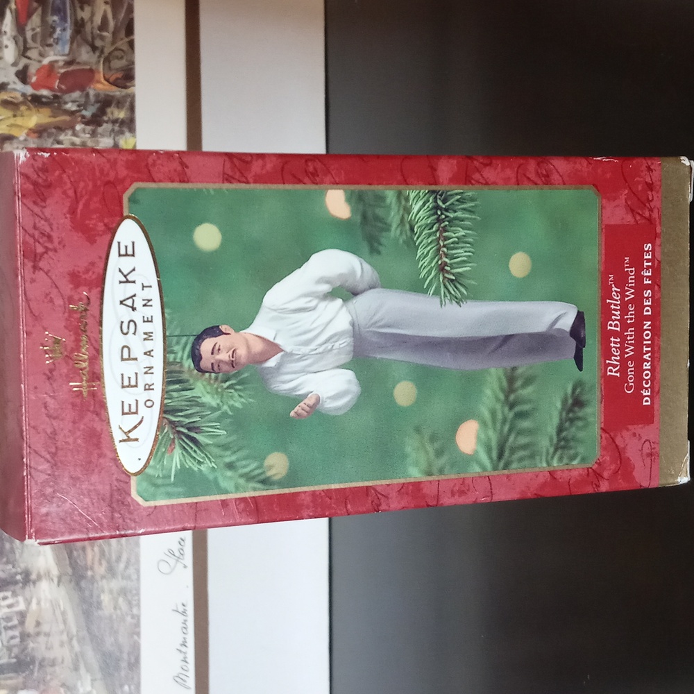 HALLMARK RHETT BUTLER GONE WITH THE WIND ORNAMENT